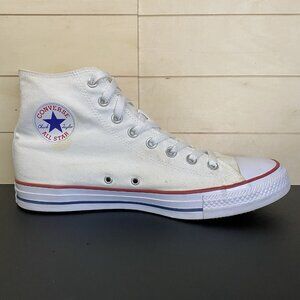 Converse Chuck Taylor High Top White Men's Size 10 Shoes Canvas Sneakers M7650